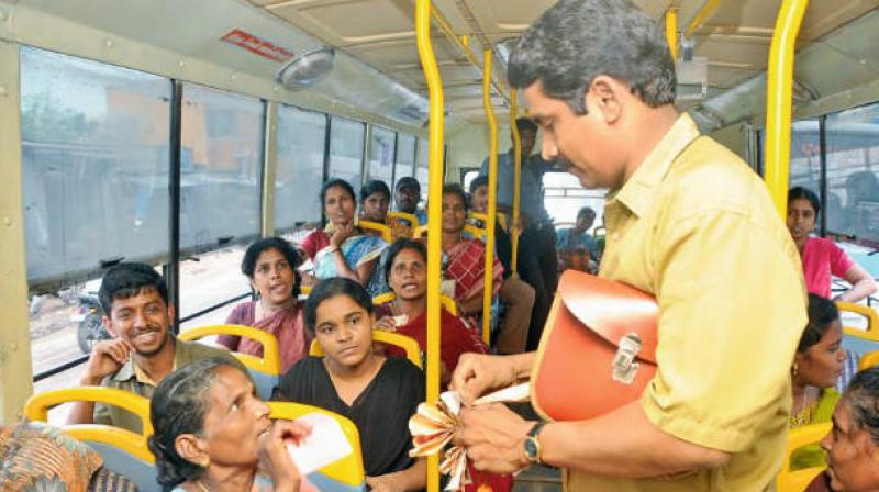 Senior citizens across the city rue that ever since the bus fares were revised they have been facing issues with free bus pass.