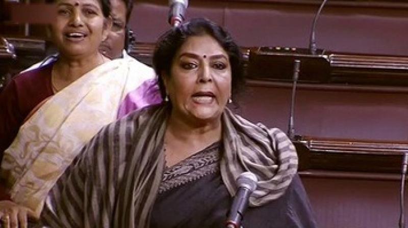 The video by Congress shows Modis remarks over Renuka Chowdhurys laughter, his reported statement on Sonia Gandhi and his 50-crore girlfriend remark about Shashi Tharoors wife, Sunanda Pushkar, as well as RSS chief Mohan Bhagwats remarks terming marriage a contract. (Photo: PTI)