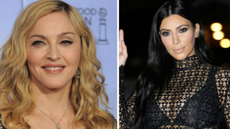 Madonna and Kim Kardashian (Photo: AP)