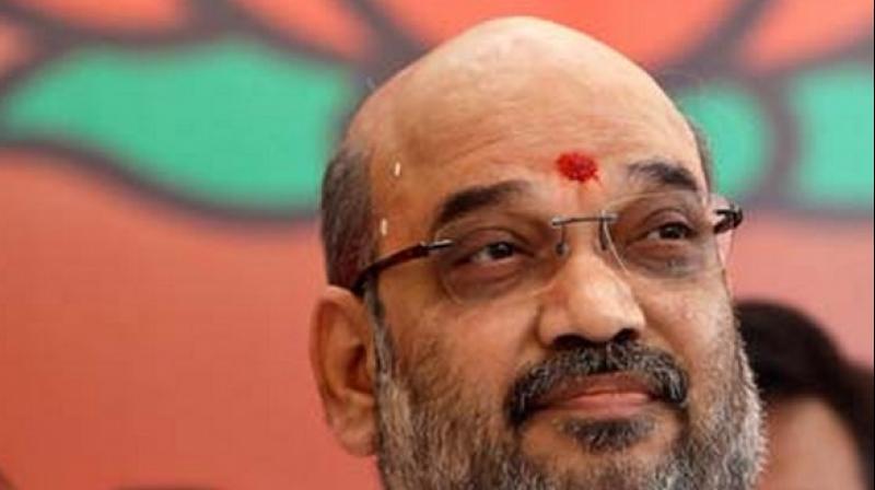 Taking to his Twitter handle, the BJP chief said that the rally organised by the Congress highlighted the increasing irrelevance of a dynasty and their courtiers, who were overthrown from one State after another in the elections. (Photo: ANI)