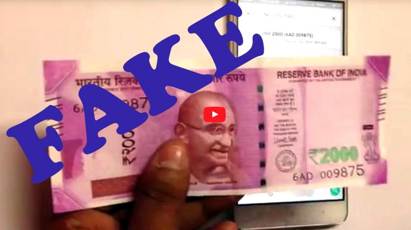 The person in the video shows how one can enter the details (serial number) of the Rs 2,000 note in Google Maps on his phone and Google Maps located his note just 200 metres from where he was.