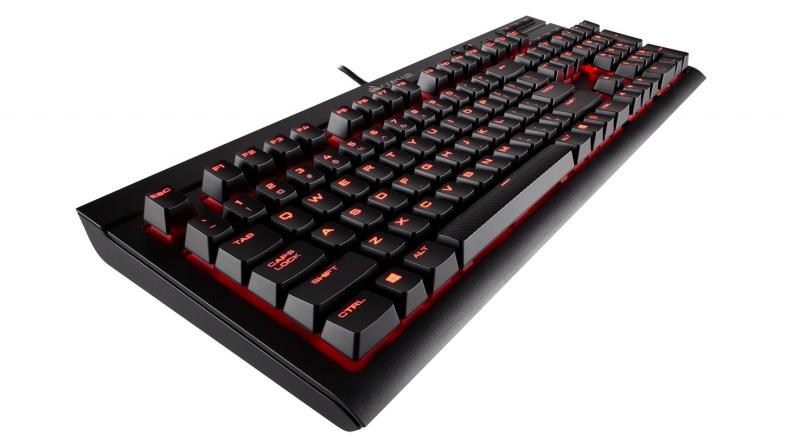 The reason you buy a special keyboard like this is for the mechanical keys that are supposed to provide a satisfied feeling of typing or playing on a computer.