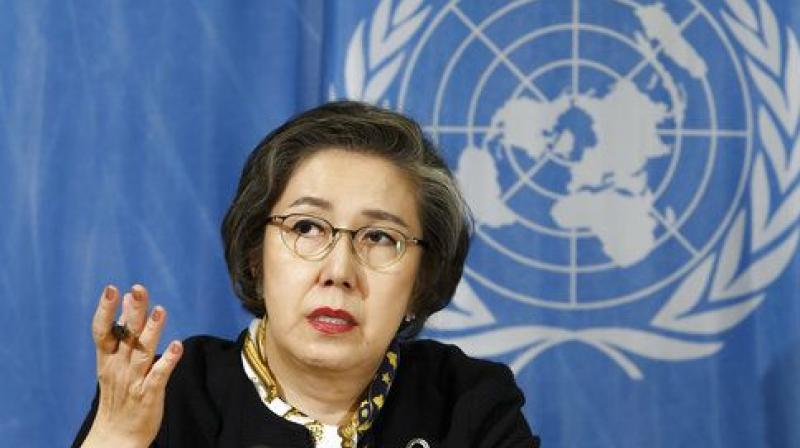 The United Nations special rapporteur on rights in Myanmar, Yanghee Lee, had urged the council to set up a Commission of Inquiry. (Photo: AP)