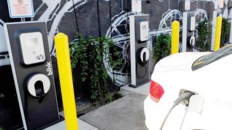 It appears there are not many takers for Bescoms first electric vehicle charging station in the city with only five or six vehicles making use of it every day since it opened in February.