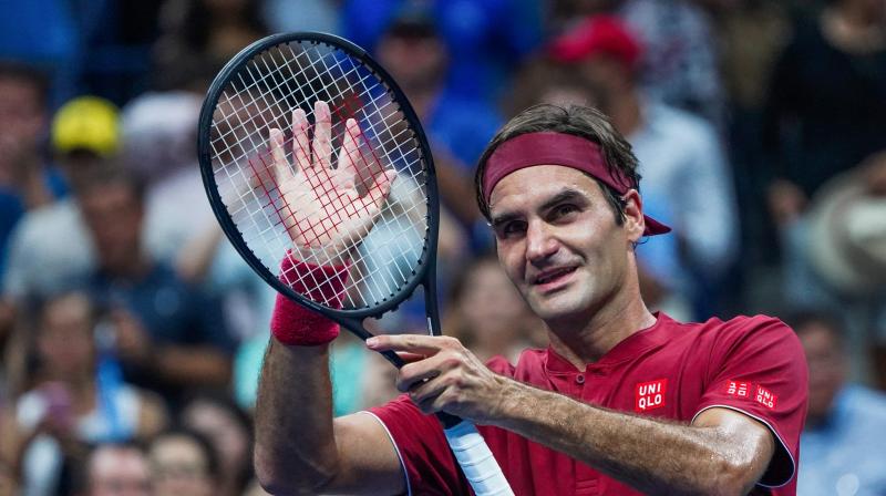 Roger Federer, the second seed, broke the Japanese lefthander in the opening game of the one-sided encounter and never looked back, rattling through his service games with a minimum of fuss to wrap up the first set in 28 minutes. (Photo: AFP)