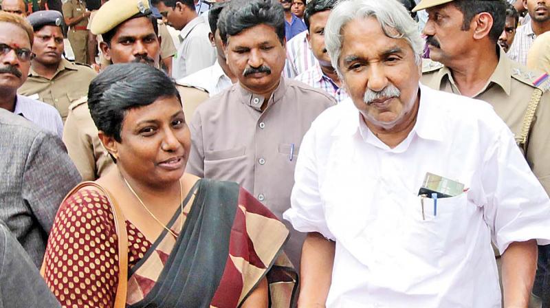 Former Kerala chief minister Oommen Chandy visits Apollo Hospital to wish Chief Minister J. Jayalalithaa a speedy recovery on Sunday. (Photo: DC)