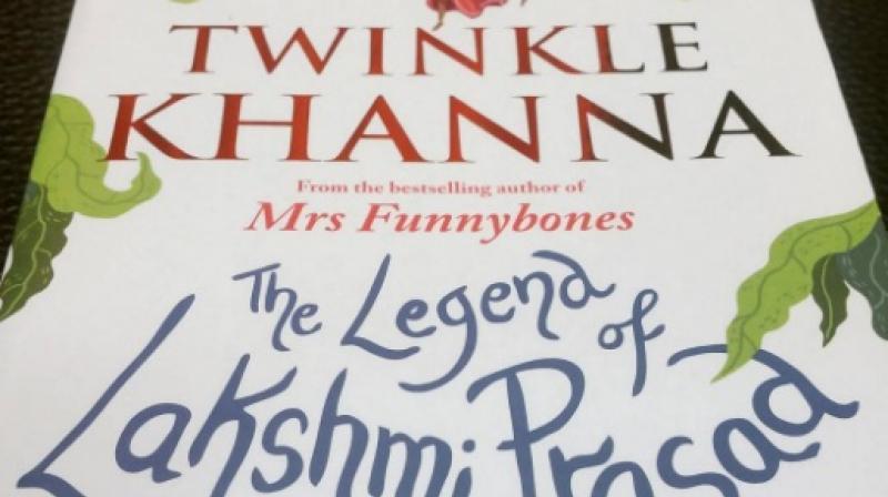 Twinkle Khannas latest, The Legend of Lakshmi Prasad, is a collection of short stories. (Photo: Instagram)