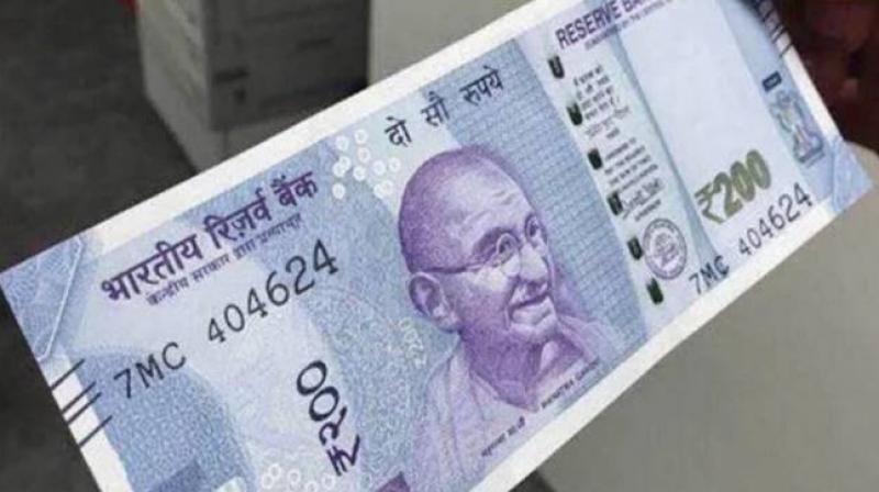Veracity of this Rs 200 note is still to be asceratined.