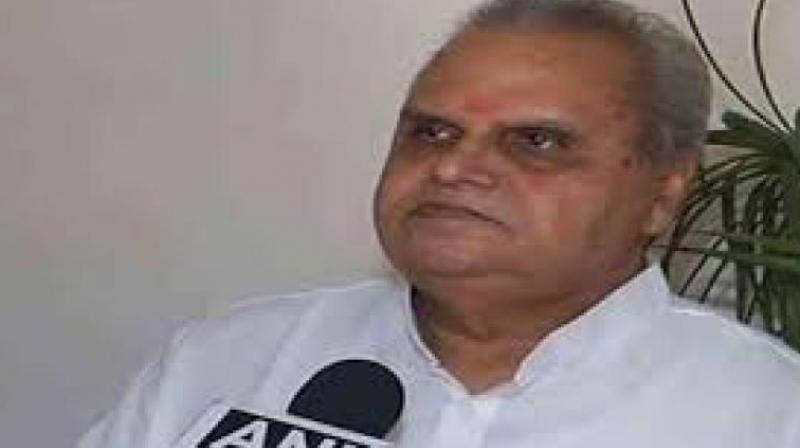 Bihar Governor Satya Pal Malik has been transferred to Jammu and Kashmir and he will replace N N Vohra. (Photo: Twitter | ANI)