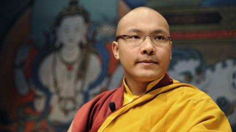The 17th Gyalwang Karmapa Ogyen Trinley Dorje. (Photo: AFP)