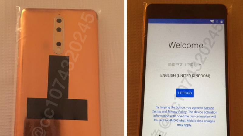 The latest image of the alleged Nokia 8 without the Zeiss branding makes it pretty clear that the Nokia 9 could be the one to house the Zeiss lens on the rear panel. (Image: NokiaPowerUser)