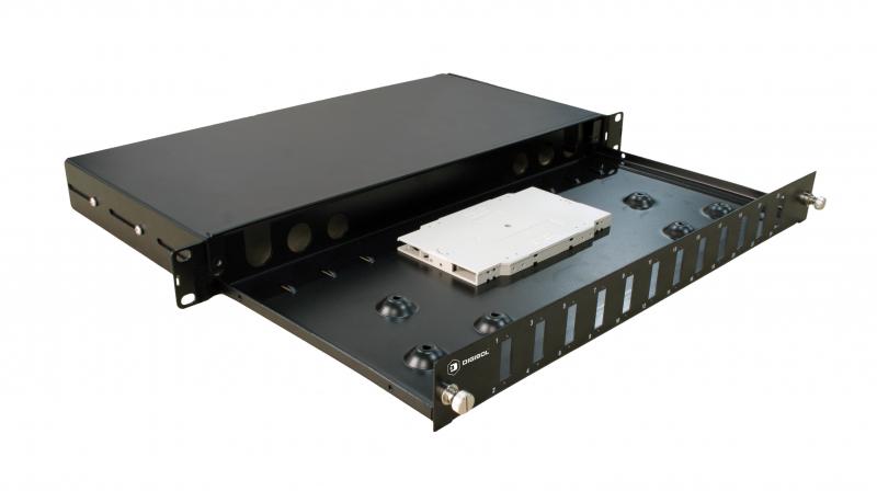 It comes in both wall mount and rack mount types, depending on infrastructure requirements. From 6cores to 96cores, these LIUs can accommodate for a variety of different cable types and installation sizes.