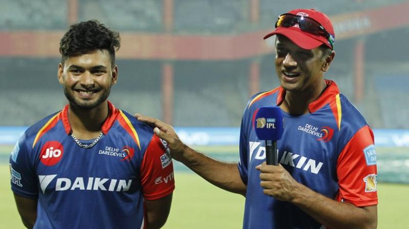 \ (Rishabh) Pant overcame that tragedy and did consistently well throughout the season. I am sure he will go on to become a very important player for India,\ said Rahul Dravid. (Photo: BCCI)