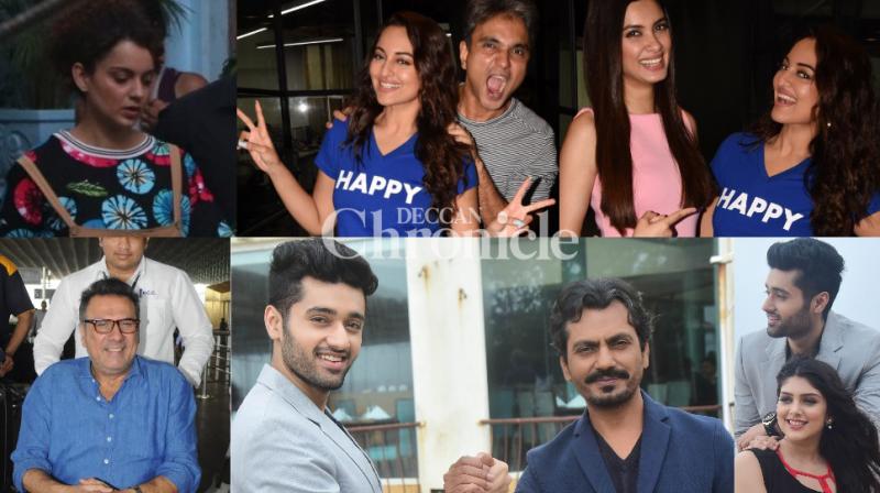 Kangana, Happy girls for their films, Nawaz meets Genius, others clicked