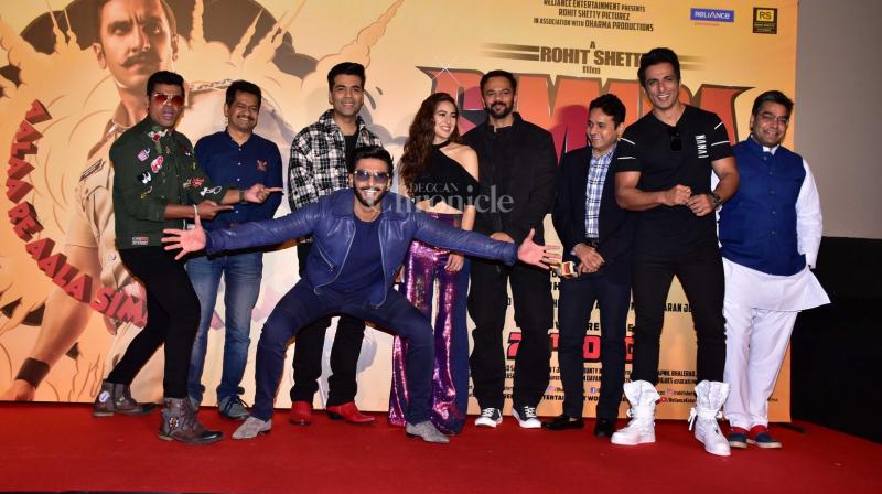 Newly married Ranveer Singh hogs spotlight at Simmba trailer launch