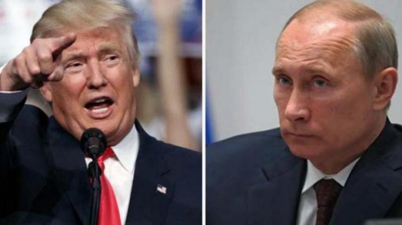 President-elect Donald Trump and President Vladimir Putin. (Photo