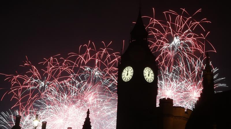 New Year 2017: Revelry, fireworks mark a new beginning