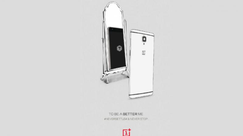 OnePlus 3T teaser.