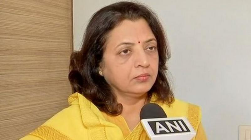 Instead of authorising ten central agencies to intercept information stored on any computer, Prime Minister Modi should just declare that there is an emergency in the country, Shiv Sena leader Manisha Kayande said. (Photo: ANI)