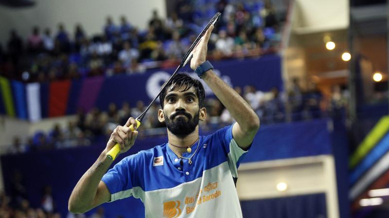 Kidambi Srikanth has been receiving raining rewards after his recent French Open win.(Photo: AP)