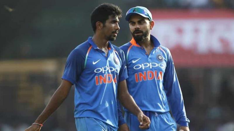 : India captain Virat Kohli and speedster Jasprit Bumrah maintained their respective top positions in the latest ICC ODI rankings released on Monday. (Photo: BCCI)