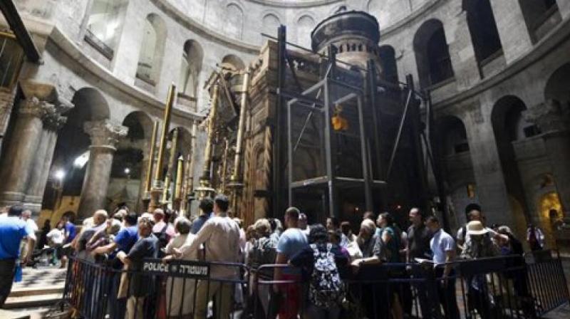 Jesus Christs tomb opened for 1st time in Jerusalem