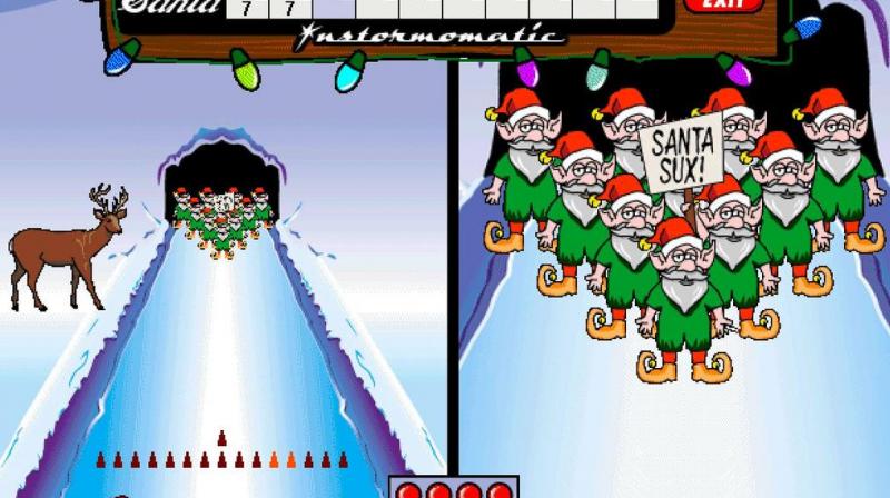 Elf Bowling was shared massively amongst the computer-using crowd through email in the late 90s.