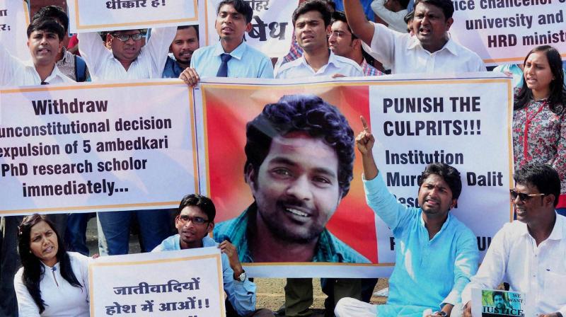 The suicide of Rohith Vemula had sparked protests across the country. (Photo: PTI)