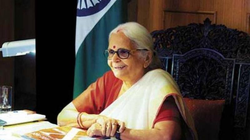 Goa Governor Mridula Sinha urged the students not to fall into the prey of drug addiction or allow anyone to get addicted and not to send his or her parents to old age homes. (Photo: PTI)