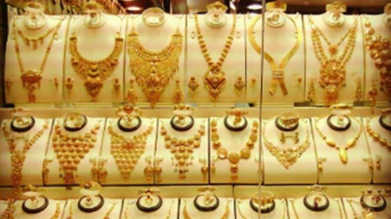 Globally, gold rose 0.64 per cent to USD 1,304.80 an ounce in Singapore.