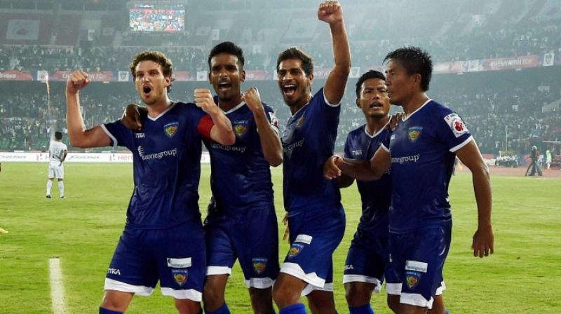 Chennayin FC, under Marco Materazzi clinched their first Indian Super League title in 2015, beating Goa 3-2 in the final. (Photo: PTI)