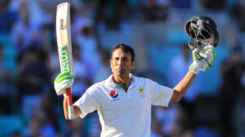 Younis revealed he had earlier decided that whenever he reaches 10,000 runs, he would auction his bat to the organisation. (Photo: AP)