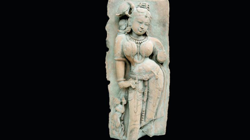 Some historians are of the view that the Parrot Lady may be the queen of Khajuraho, the majestic Abhisarikaâ€or cupid-struck lady, always engaged in conversation with her pet parrot.