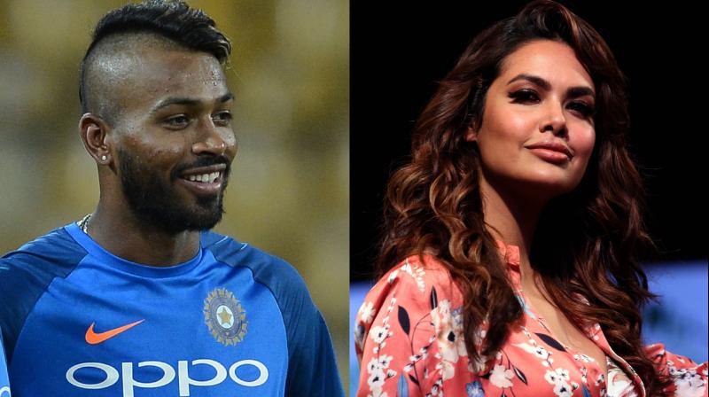 The flamboyant all-rounder was also rumoured to be dating Urvashi Rautela right after Elli, but things sparked off instantly when he met Esha. (Photo: AFP)