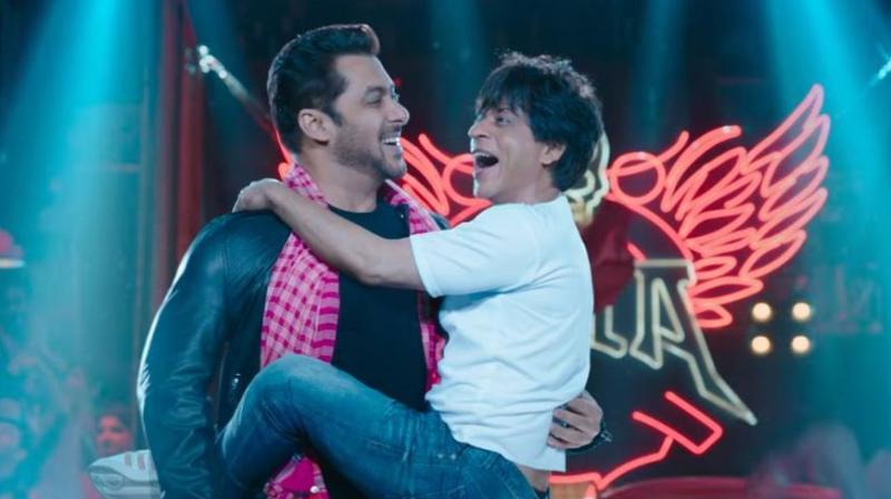 Shah Rukh Khan and Salman Khan in Zero.