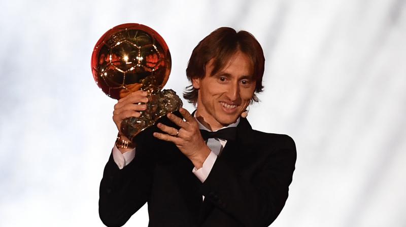 Luka Modric, 33, helped Real Madrid win a third successive Champions League title in May and also captained Croatia to their first World Cup final, being named player of the tournament despite his side losing 4-2 to France. (Photo: AFP)