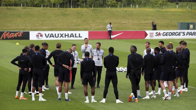 England are set to face Nigeria in their first warm-up match on Saturday followed by a match against Costa Rica next week. (Photo: AFP)