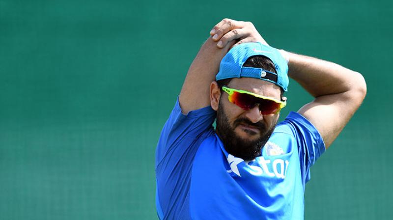 All rounder Yuvraj Singh is set to miss Indias opening warm up game against New Zealand due to Viral fever. (Photo: AFP)