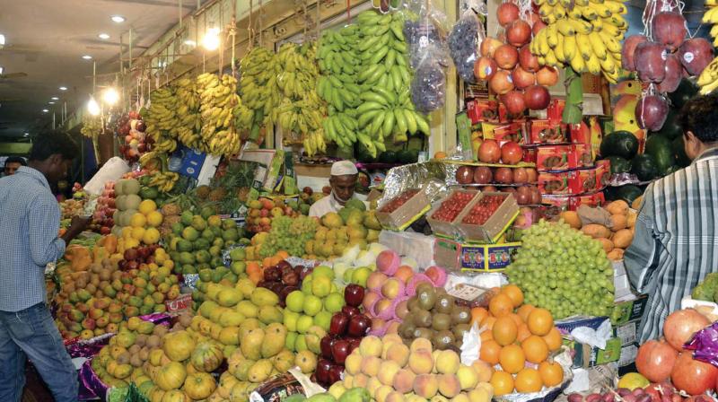 It was decided that since several trucks are coming from the neighbouring states, especially Tamil Nadu and Karnataka, there is an urgent need to keep a tab on them which are carrying variety of food items other than fruits and vegetables