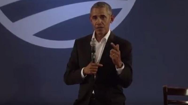 The partnership between the oldest and largest democracy could be a defining relationship for the 21st century, he said. (Photo: Screengrab/obama.org)