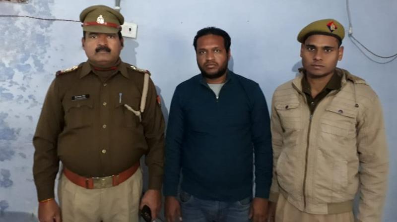 Agarwal was held from the adjoining Hapur district by the Bulandshahr police, a senior official said. (Photo: ANI | Twitter)