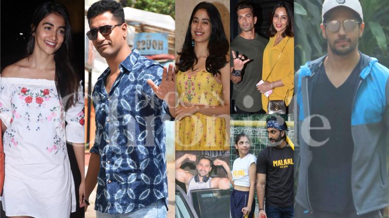 Stylish Bollywood: Varun, Vicky, Janhvi & others step out in style