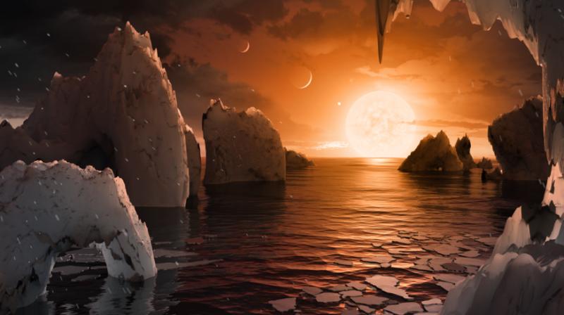 NASA finds 7 new Earth-size planets orbiting star, could hold life
