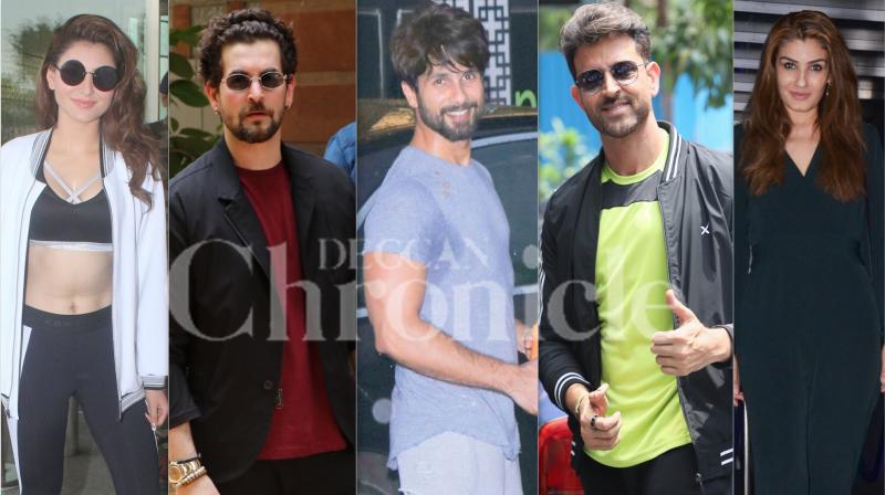 Photos: Hrithik, Urvashi, Shahid, Neil and others step out in style