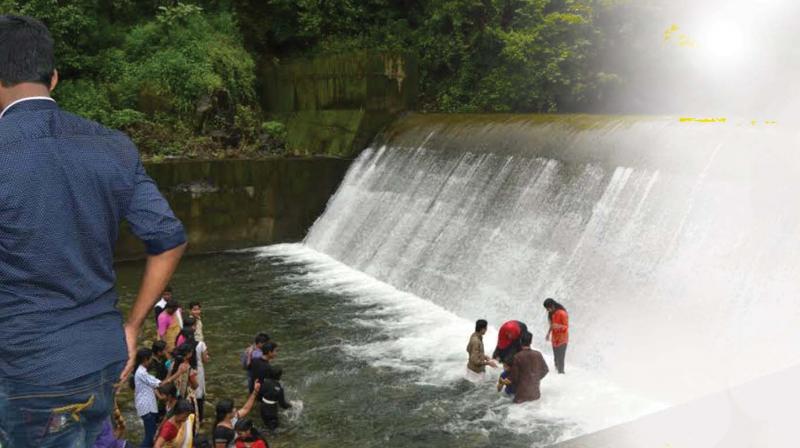 Waterfall at Valiya Paanom in Vilangad. (file pic)