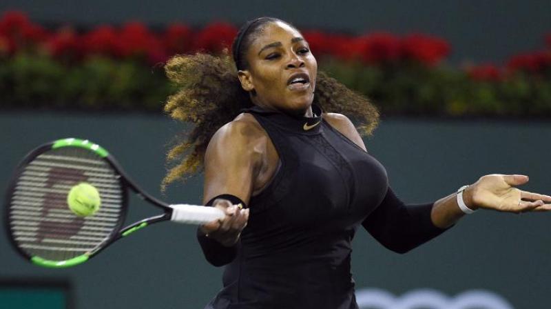 Serena is facing a 1, 000 USD fine for not following the tournament guidelines, reports the Sport24. (Photo: AFP)