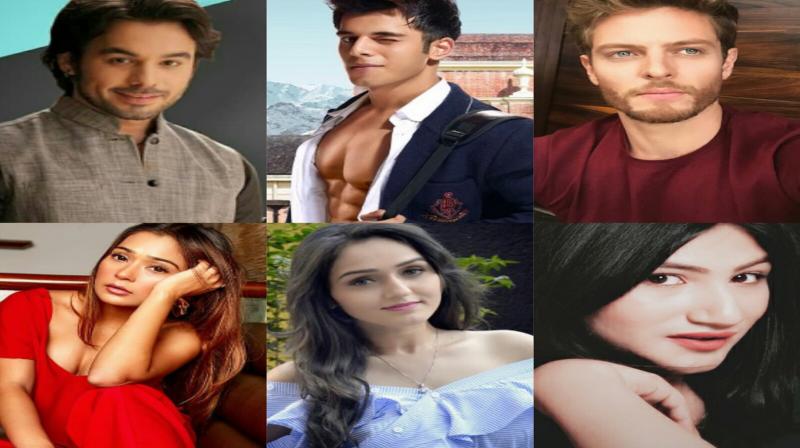 TV Celebs: Manish Goplani, Siddharth Sharma, Jason Shah, Sara Khan, Tanya Sharma and Mahika Sharma.