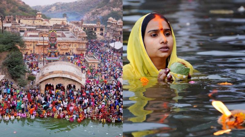 Chhath Puja 2017: Devotees flock to thank Sun God