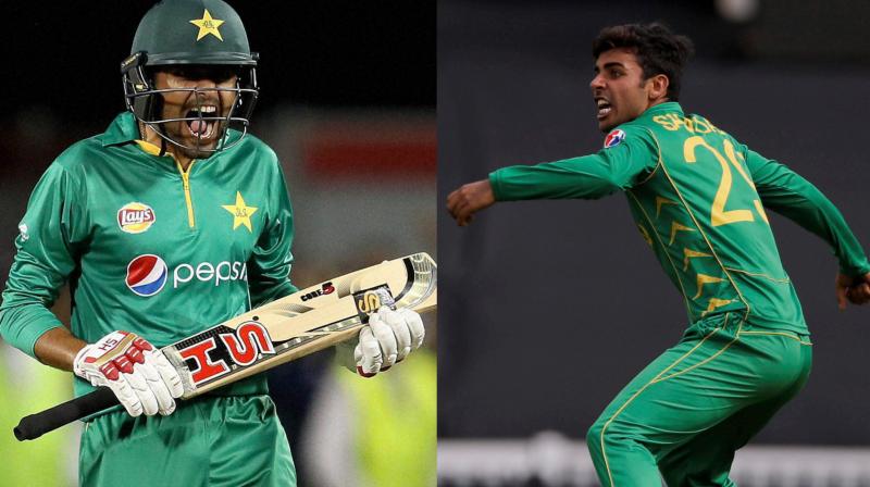Opener Babar Azam struck a half-century and leg-spinner Shadab Khan claimed three wickets as Pakistan secured a 3-0 T20 series whitewash over Australia with a 33-run victory in Dubai. (Photo: AP)