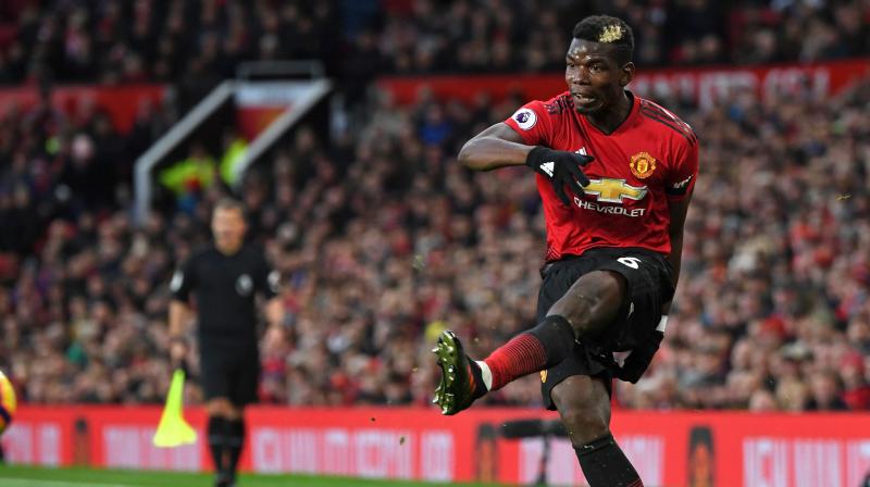 Paul Pogba and Anthony Martial scored as Manchester United recorded a much-needed, if unconvincing, 2-1 Premier League win over Everton to ease the scrutiny on manager Jose Mourinho. (Photo: AFP)